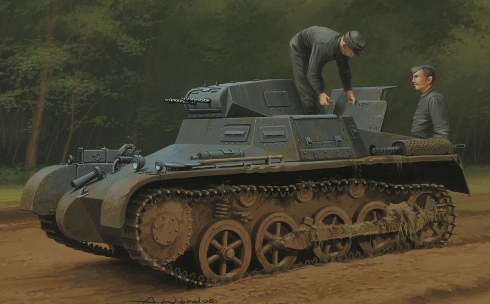 Hobby Boss 80145 - 1:35 German Panzer 1Ausf A Sd.Kfz.101(Early/ Late Version) | Modellbau