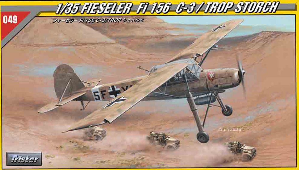 Hobby Boss 80181 - 1:35 Fieseler Fi-156 C-3/TROP Storch | Modellbau