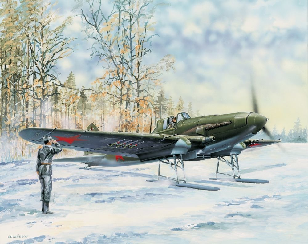 Hobby Boss 83202 - 1:32 IL-2 Sturmovik on Skis | Modellbau
