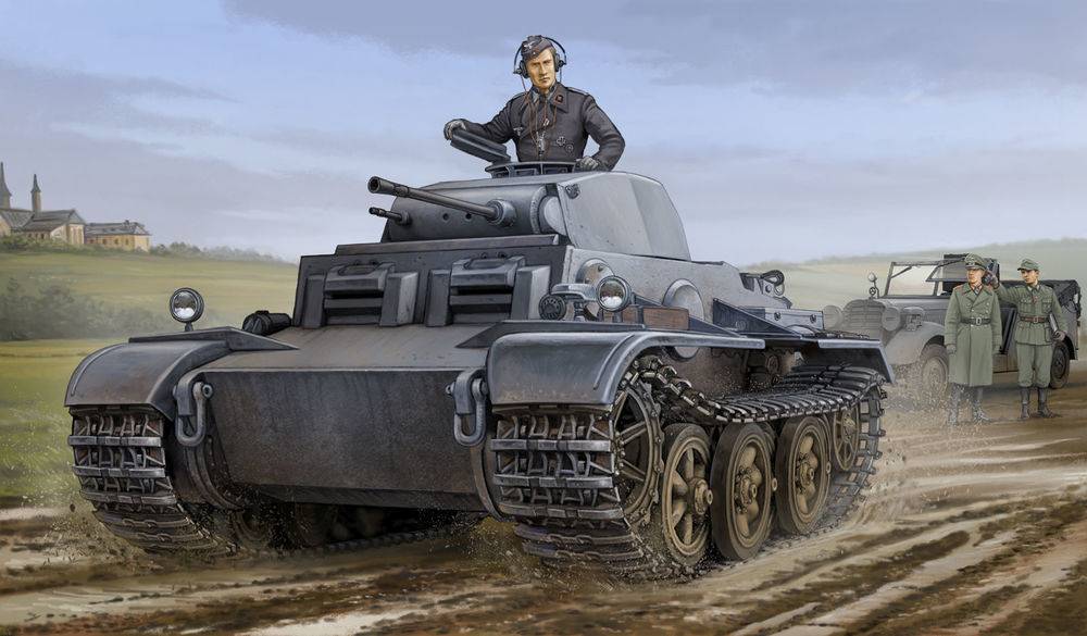 Hobby Boss 83803 - German Pzkpfw.II Ausf.J (VK1601) | Modellbau