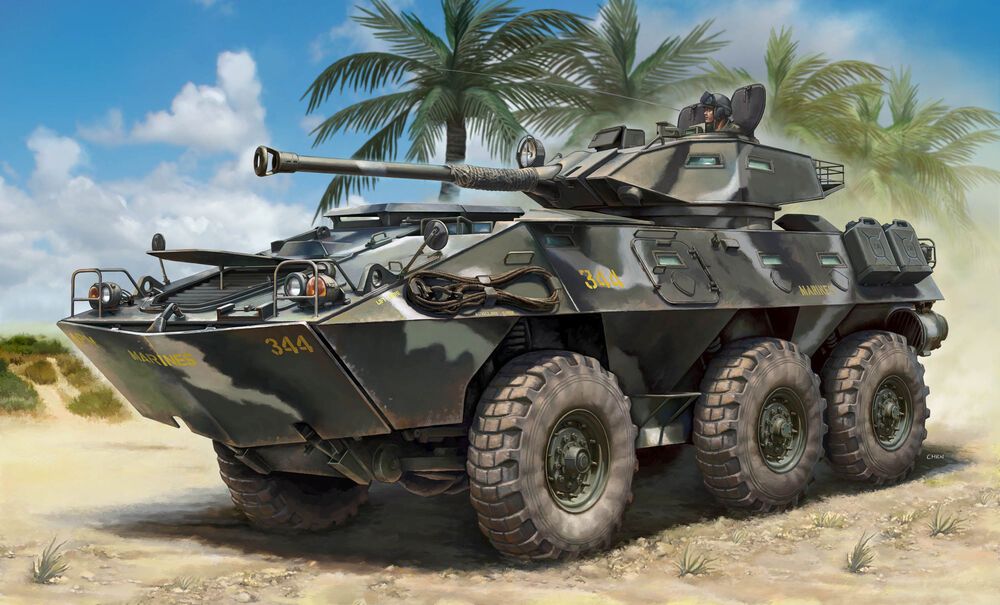 Hobby Boss 84573 - 1:35 LAV300 90mm Cockerill Gun | Modellbau