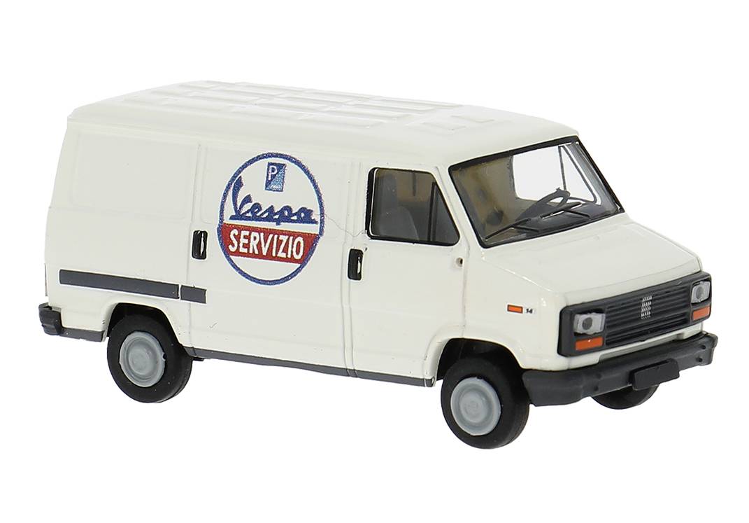 Brekina H0 (1:87) 34930 - Brekina, Fiat Ducato Kasten, 1982, Vespa, 1:87 | Modellbahn | Modelleisenbahn