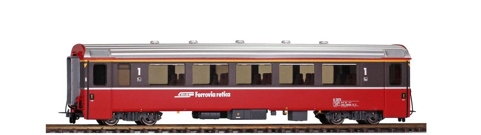 Bemo H0 (1:87) 3644109 - RhB A 1275 Einheitswagen IV Bernina Express | Modellbahn | Modelleisenbahn