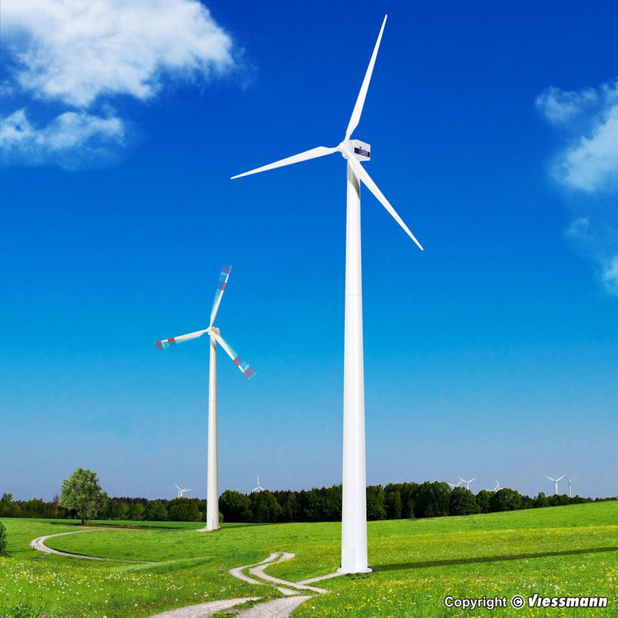 Kibri H0 (1:87) 38532 - Spur H0 Windkraftanlage | Modellbahn | Modelleisenbahn