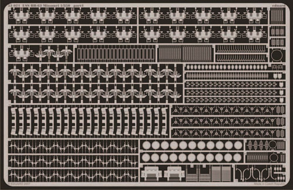 Eduard Accessories 53021 - USS BB-63 Missouri für Tamiya-Bausatz in 1:350 | Modellbau