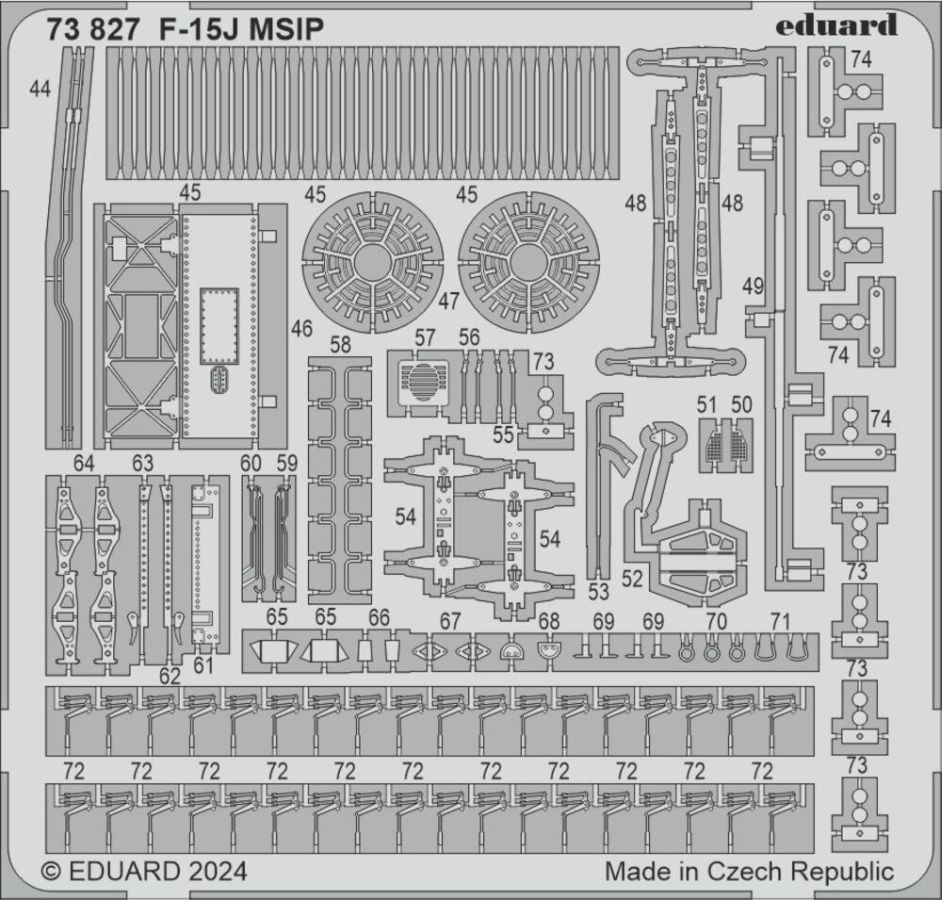 Eduard Accessories 73827 - F-15J MSIP | Modellbau