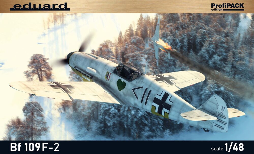 Eduard Plastic Kits 82115 - Bf 109F-2 Profipack in 1:48 | Modellbau