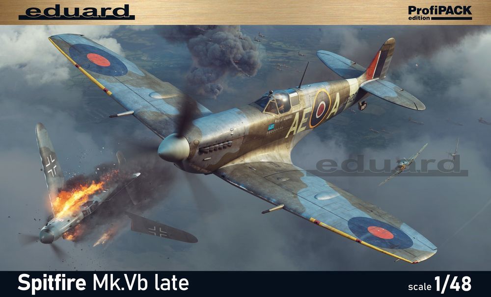Eduard Plastic Kits 82156 - 1:48 Spitfire Mk.Vb late, Profipack | Modellbau