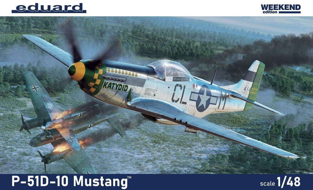Eduard Plastic Kits 84184 - 1:48 P-51D-10 Mustang Weekend edition | Modellbau