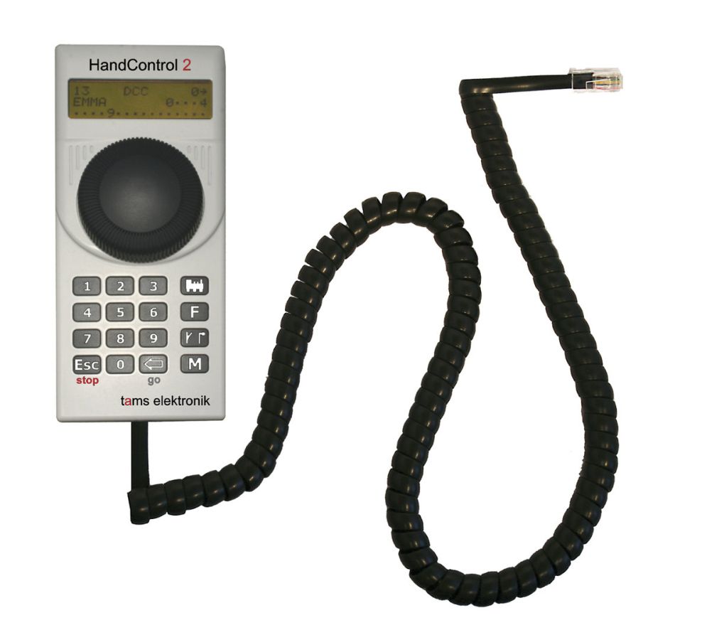 Tams Elektronik 40-01197-01 - HandControl 2 I Display: RGB | Modellbahn | Modelleisenbahn