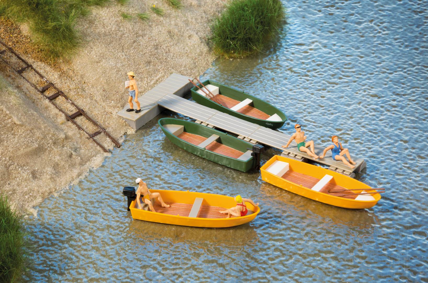 Auhagen H0 (1:87) 41693 - Boote | Modellbahn | Modelleisenbahn