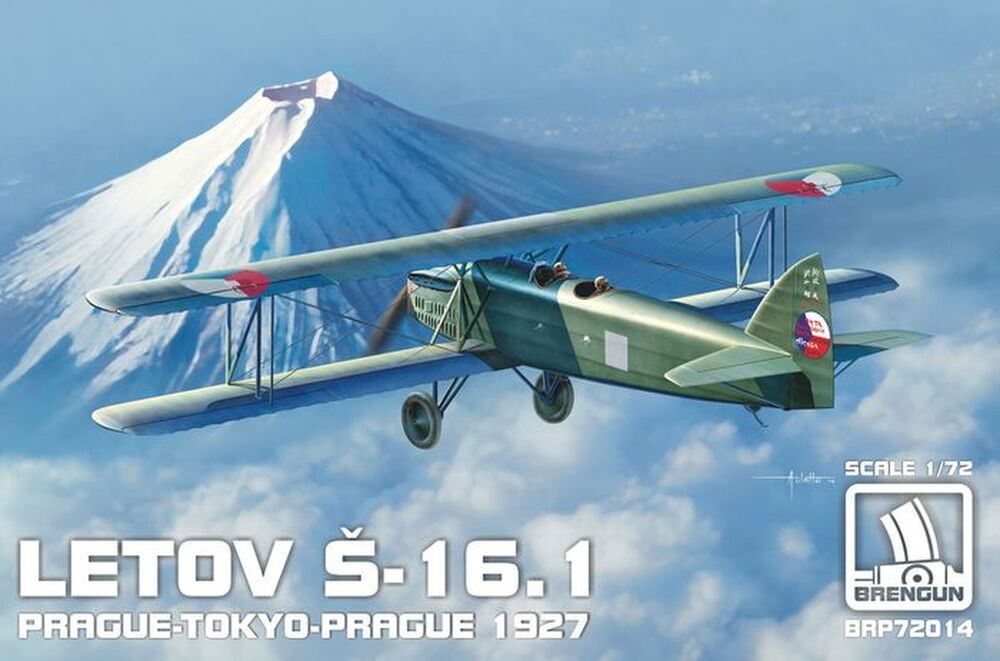Brengun BRP72014 - Letov S-16 1 Prague-Tokyo-Prague | Modellbau