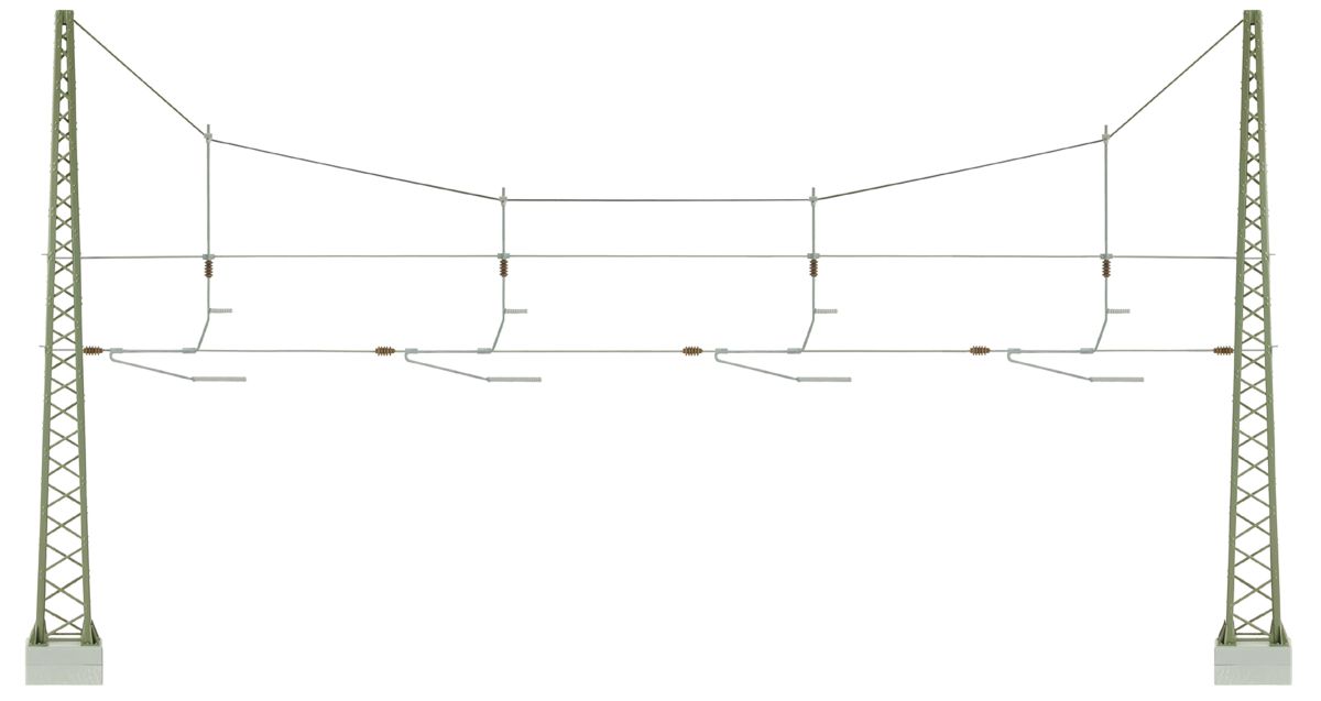 Viessmann N 4363 - Quertragwerk über 4 Gleise | Modellbahn | Modelleisenbahn