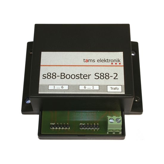 Tams Elektronik 44-01207-01 - S88-2 I s88-Booster, Fertig-Gerät (im Gehäuse) | Modellbahn | Modelleisenbahn