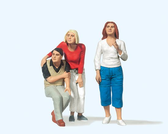 Preiser G 44905 - LGB Im Zugabteil | Modellbahn | Modelleisenbahn