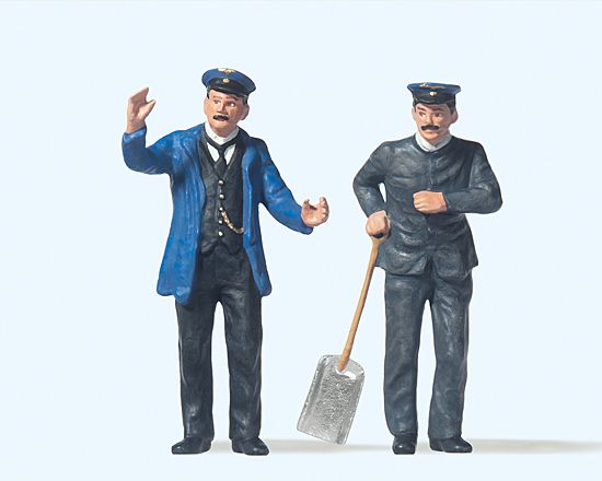 Preiser G 45050 - LGB Lokführer und Heizer | Modellbahn | Modelleisenbahn