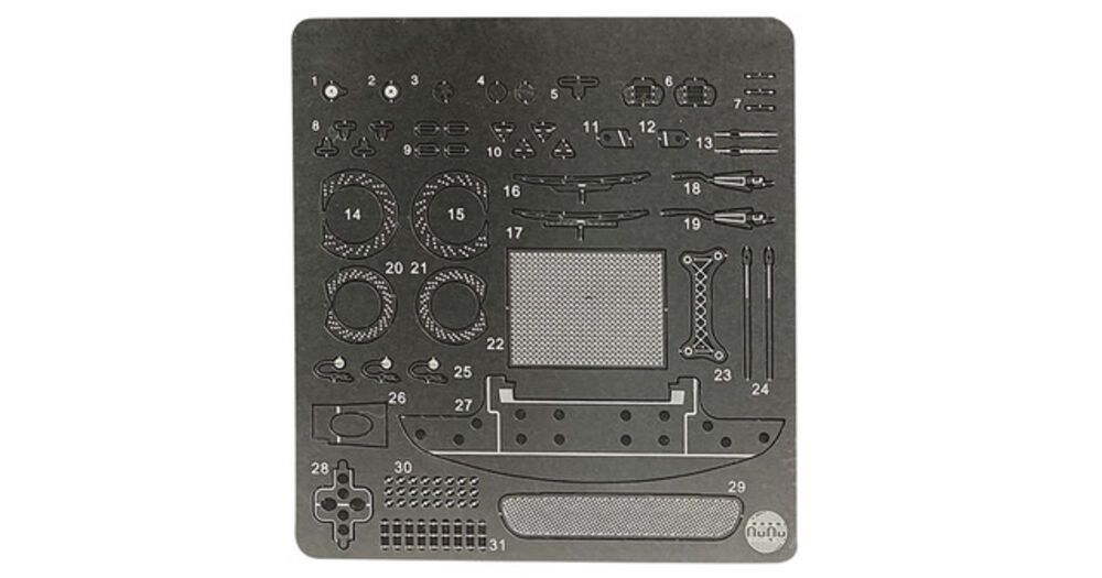 NUNU-BEEMAX NE24041 - 1:24 BMW 320i E46 Touring Macau 2001 Winner Detail Up Parts | Modellbau