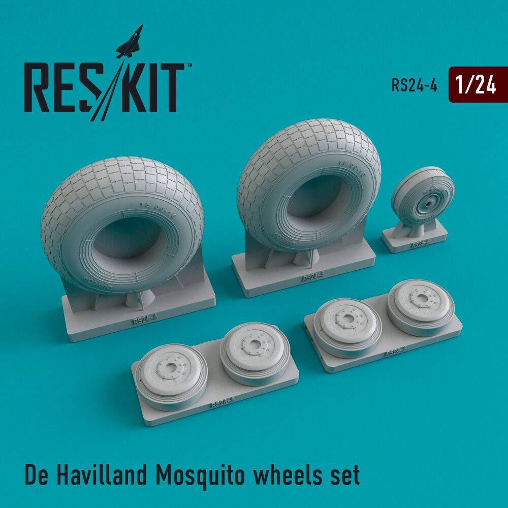 ResKit Models RS24-0004 - DH.98 Mosquito wheels set | Modellbau