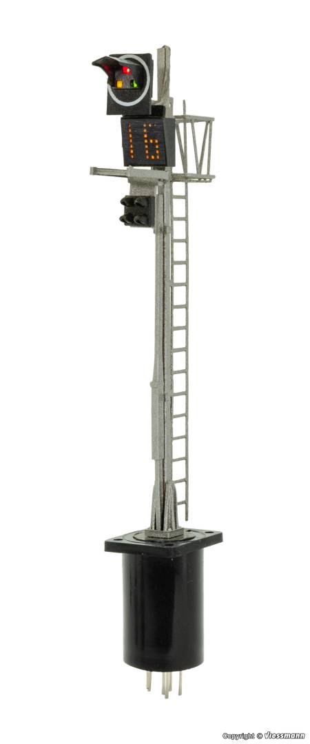 Viessmann H0 (1:87) 4602 - H0 Licht-Ausfahrsignal SBB Typ N | Modellbahn | Modelleisenbahn