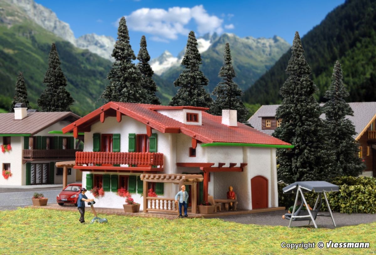 Vollmer N 47754 - Chalet Edelweiss m. Carport | Modellbahn | Modelleisenbahn