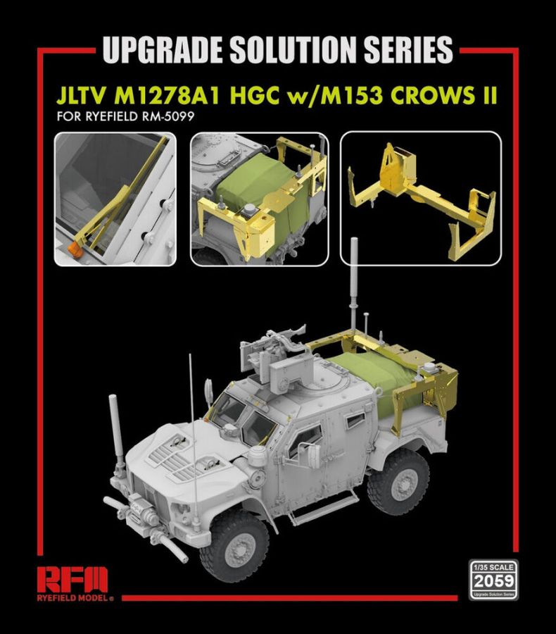 Rye Field Model 2059 - Upgrade Solution Series JLTV M1278A1 HGC w/M153 CROWS II | Modellbau