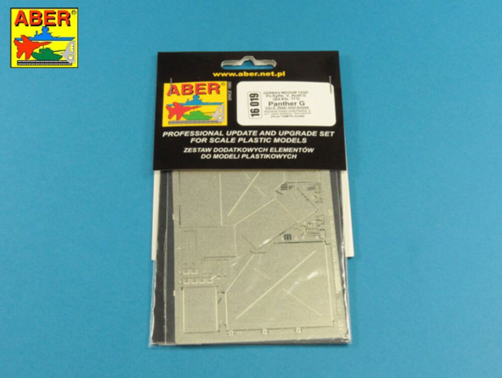 Aber Models 16019 - Panther G. Vol.5-Rear tool boxes | Modellbau