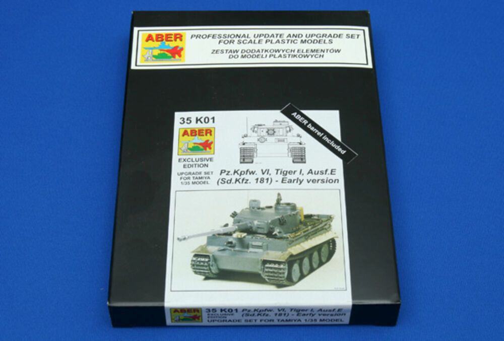 Aber Models 35 K01 - Pz.Kpfw. VI (Sd.kfz. 181) Tiger I - early version | Modellbau