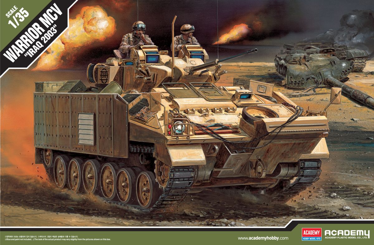 Academy 13201 - 1/35 Warrior Mcv Irak 2003 | Modellbau