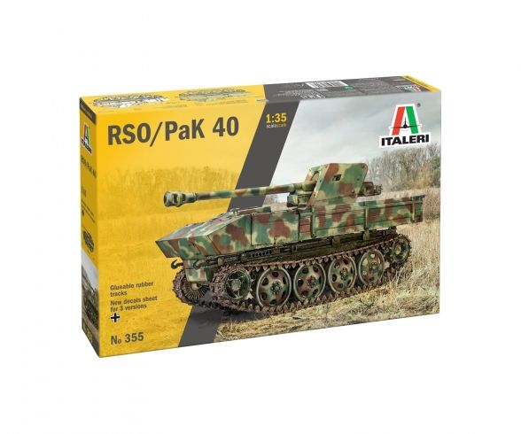 Italeri 510000355 - 1:35 7.5cm RSO with PAK40 | Modellbau