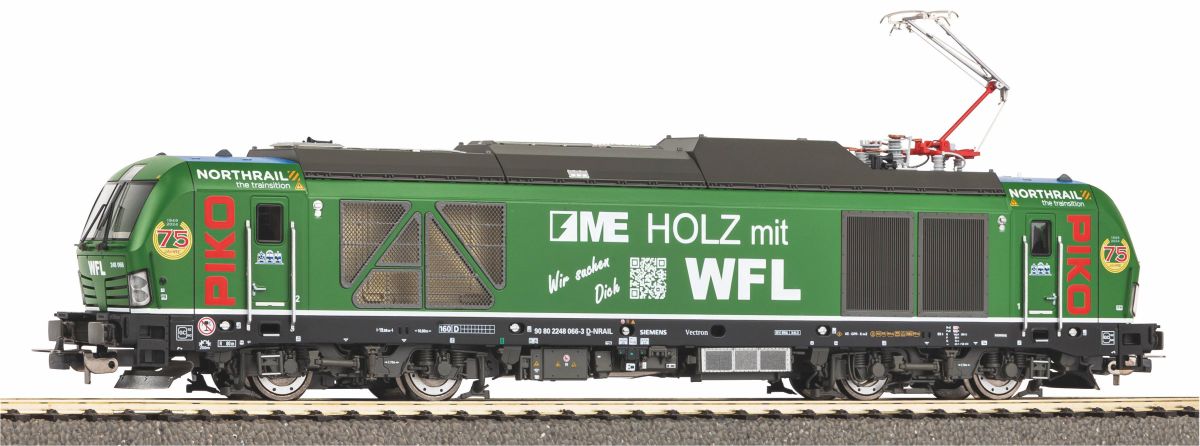 Piko H0 (1:87) 51170 - Zweikraftlok "dual mode" BR 248 Northrail/PIKO/WFL VI | Modellbahn | Modelleisenbahn