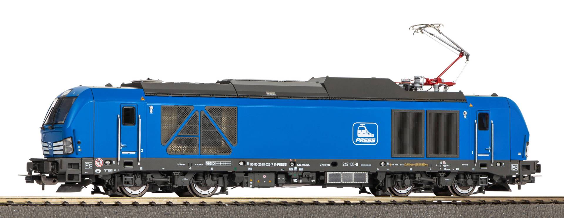 Piko H0 (1:87) 51178 - Sound-Zweikraftlok dual mode BR 248 Press VI Wechselstrom, inkl. PIKO Sound-Decoder | Modellbahn | Modelleisenbahn