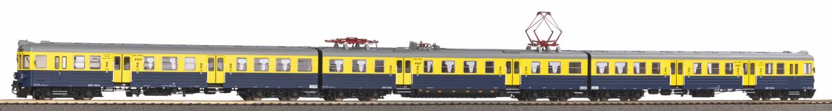 Piko H0 (1:87) 51453 - Sound-E-Triebzug EN 57 PKP IV, Wechselstromversion, inkl. PIKO Sound-Decoder | Modellbahn | Modelleisenbahn