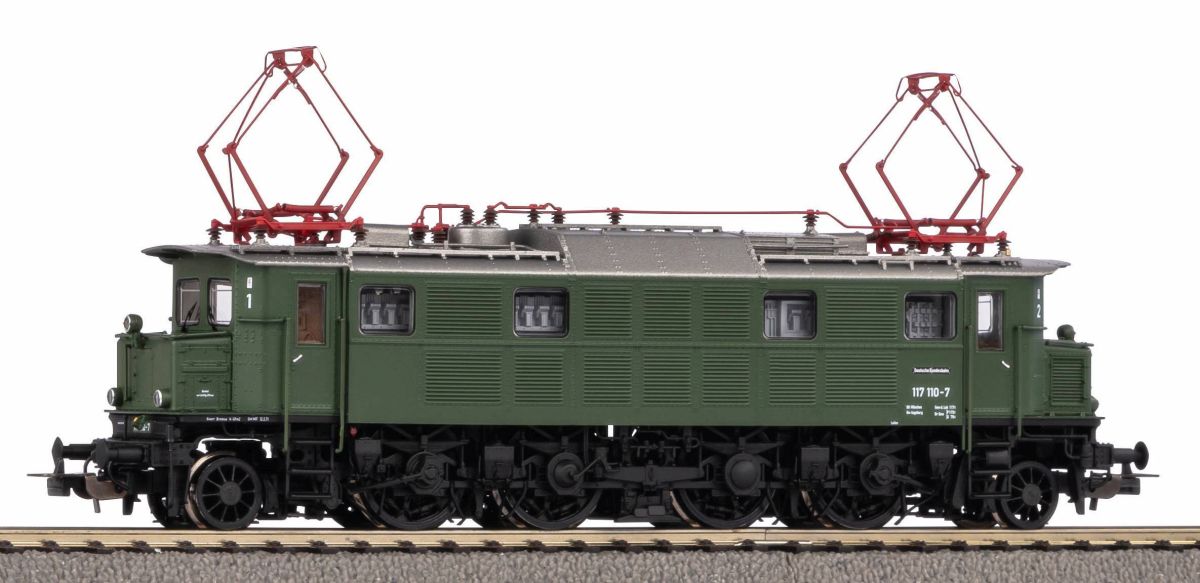 Piko H0 (1:87) 51491 - E-Lok 117 110 DB IV Wechselstromversion | Modellbahn | Modelleisenbahn