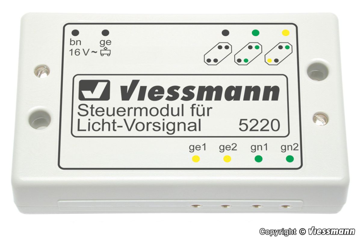 Viessmann 5220 - Steuermodul für Licht-Vorsignal | Modellbahn | Modelleisenbahn