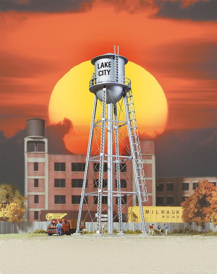 Walthers H0 (1:87) 532826 - Stadt - Wasserturm - Fertigmodell | Modellbahn | Modelleisenbahn