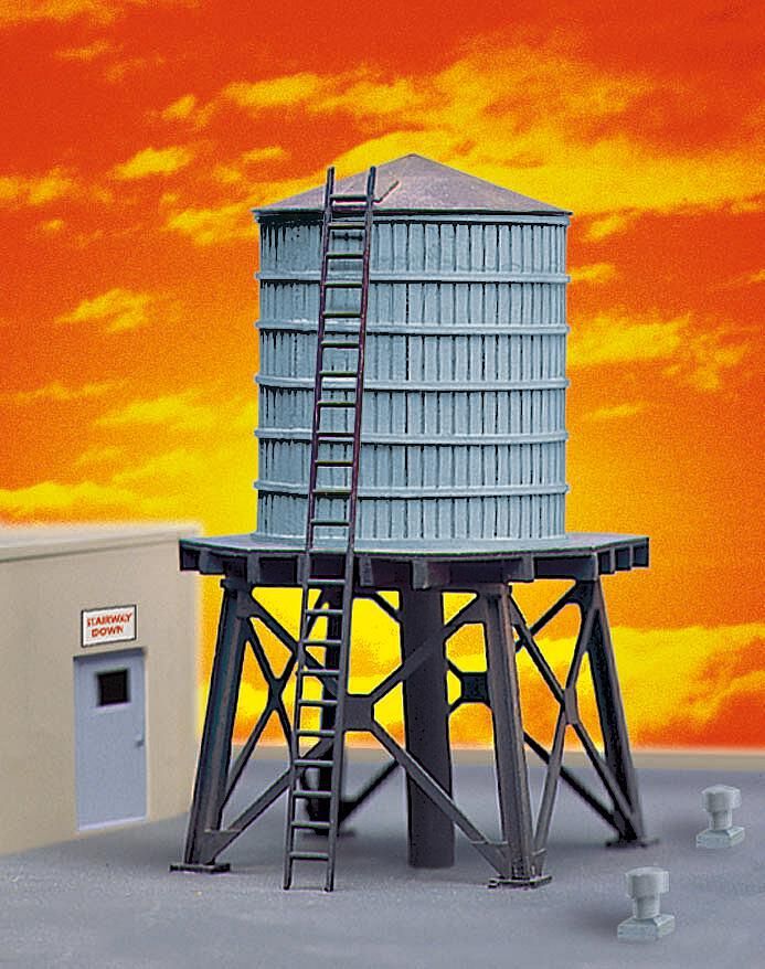 Walthers H0 (1:87) 533507 - Wassertank aus Holz, 3 Stück | Modellbahn | Modelleisenbahn