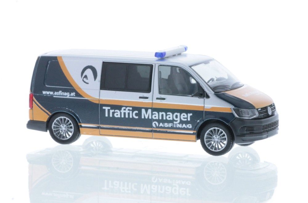 Rietze H0 (1:87) 53766 - Volkswagen T6 Asfinag Traffic Manager (AT), 1:87 | Modellbahn | Modelleisenbahn