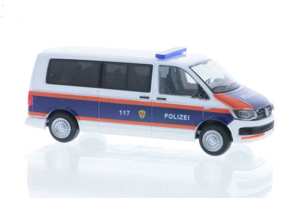Rietze H0 (1:87) 53853 - Volkswagen T6 Landespolizei (FL), 1:87 | Modellbahn | Modelleisenbahn