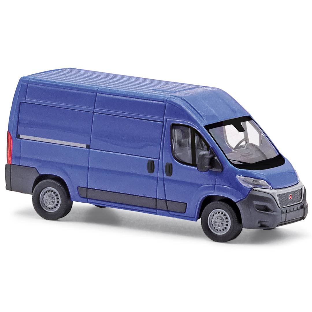 Busch H0 (1:87) 54603 - Fiat Ducato, Blau FORMNEUHEIT | Modellbahn | Modelleisenbahn