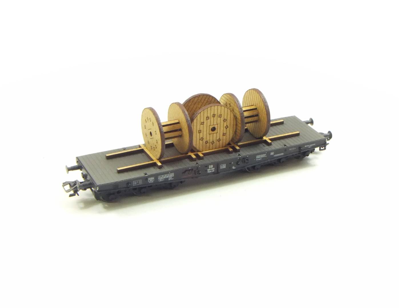 Modellbahn Engl H0 (1:87) 548 - Kabeltrommeln 1 im Transportgestell | Modellbahn | Modelleisenbahn