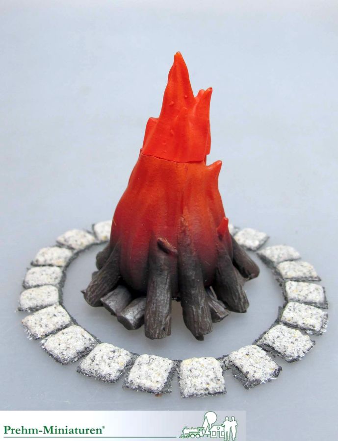 Prehm-Miniaturen G 550126 - Lagerfeuer | Modellbahn | Modelleisenbahn