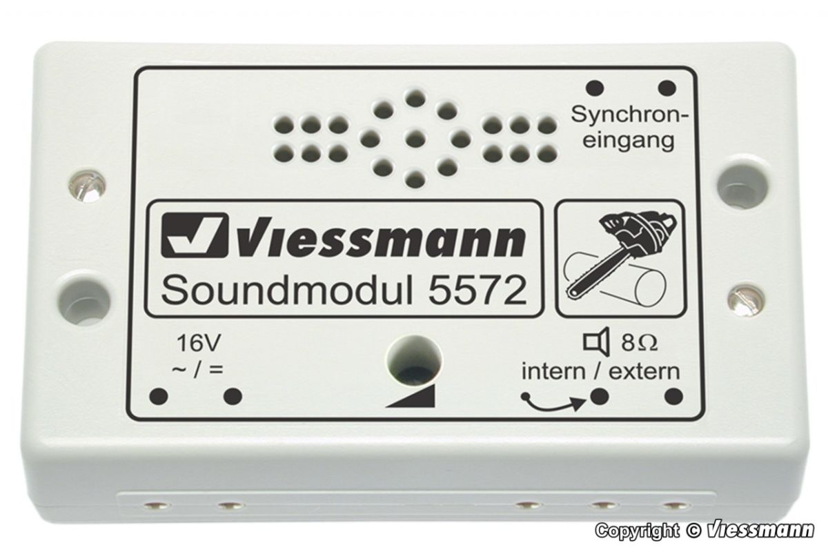 Viessmann 5572 - Soundmodul Kettensäge | Modellbahn | Modelleisenbahn