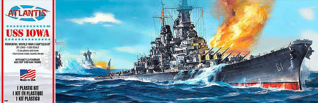 Atlantis 560369 - 1/535 USS Iowa, BB-61 | Modellbau