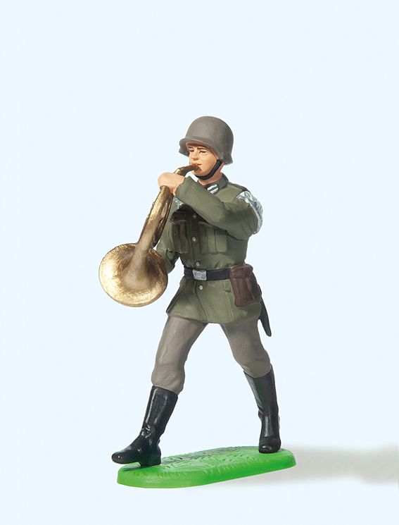 Preiser 56085 - 1:25 Wehrm. Musiker m.Waldh. | Modellbau