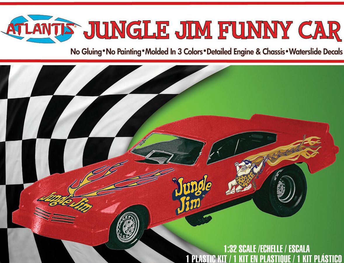 Atlantis 561119 - 1/32 Snap Kit, Jim Vega Funny Car | Modellbau
