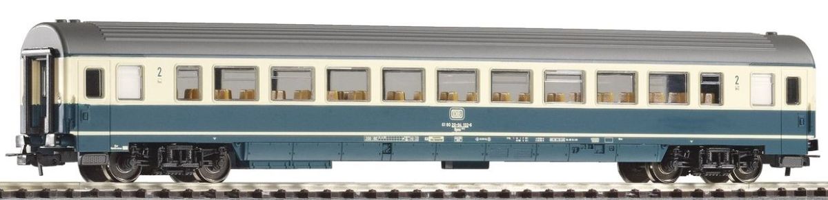 Piko H0 (1:87) 57611 - IC Großraumwagen 2. Klasse Bpmz291.2 DB IV | Modellbahn | Modelleisenbahn