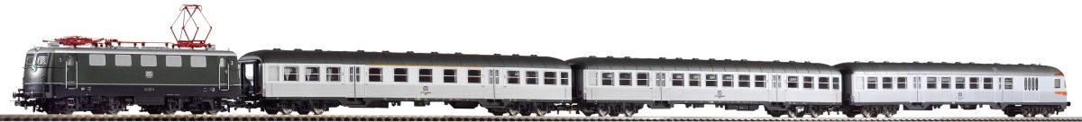 Piko H0 (1:87) 58113 - Exklusiv-Set 2017 zum Tag der Offenen Tür: BR 141 DB IV "S-Bahn Zug" | Modellbahn | Modelleisenbahn