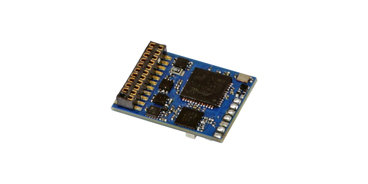 ESU 58219-S0226 - LokSound 5 Fx DCC/MM/SX/M4, 21MTC NEM660, Retail, mit Lautsprecher 11x15mm, Spurweite: 0, H0 bespielt mit: E-Lok RhB Ge 4/6 |