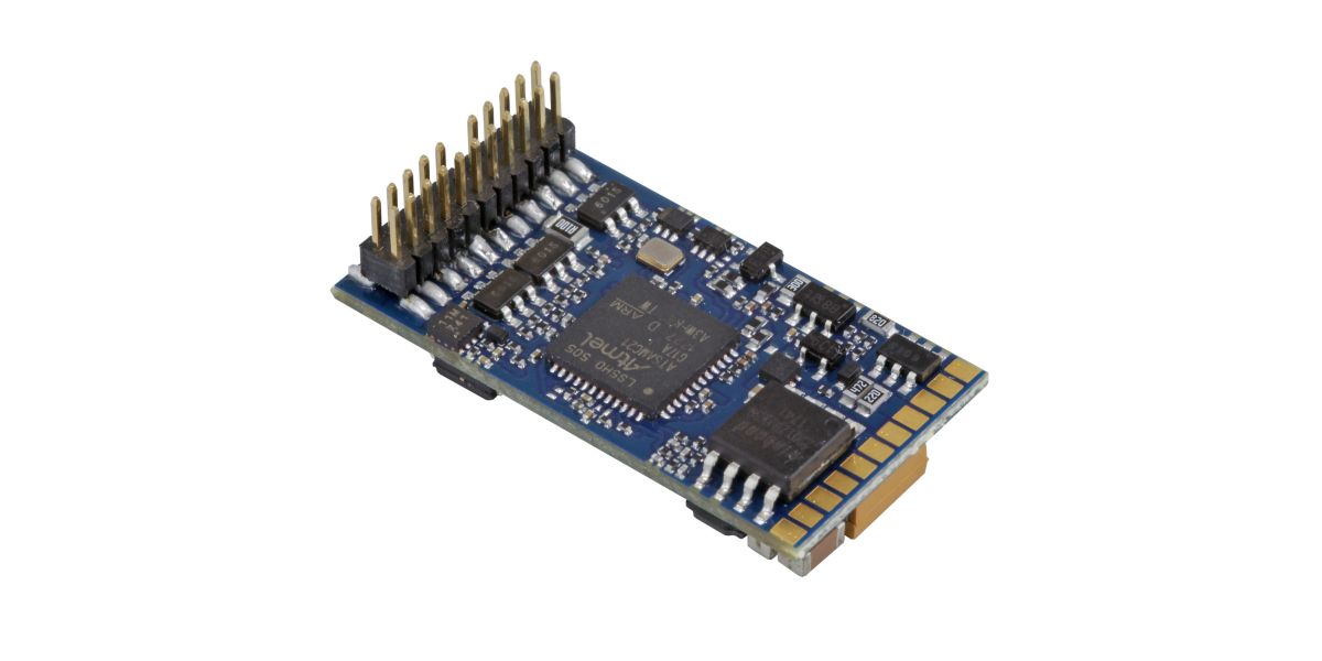 ESU 58412-S0265 - LokSound 5 DCC/MM/SX/M4, PluX22, Retail, mit Lautsprecher 11x15mm, Spurweite: 0, H0, bespielt mit BR 187 Traxx 3 Last Mile |