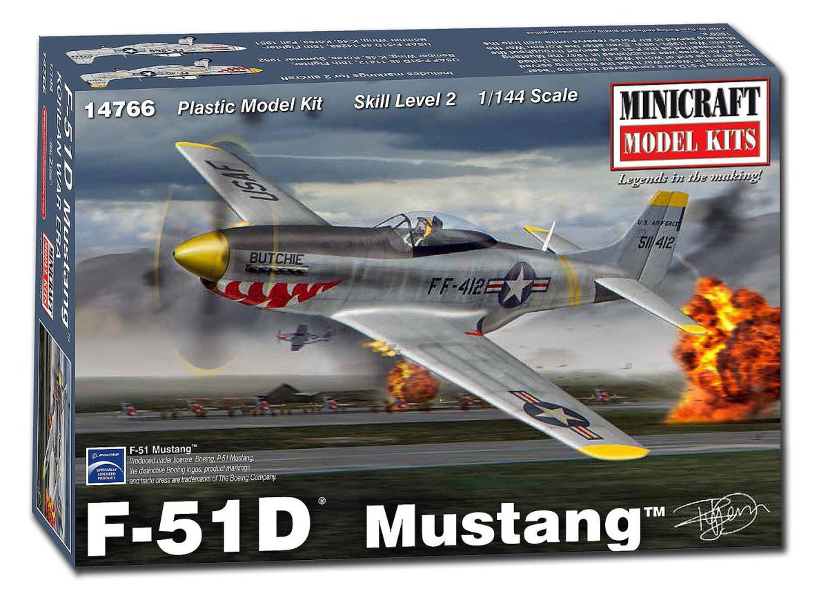 Minicraft 584766 - 1/144 F-51D Mustang TM Korea | Modellbau